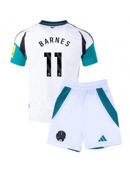 Billige Newcastle United Harvey Barnes #11 Tredjedraktsett Barn 2024-25 Kortermet (+ Korte bukser)